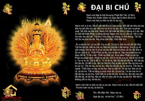 Sức mạnh của Chú Đại Bi 5 Biến cầu bình an