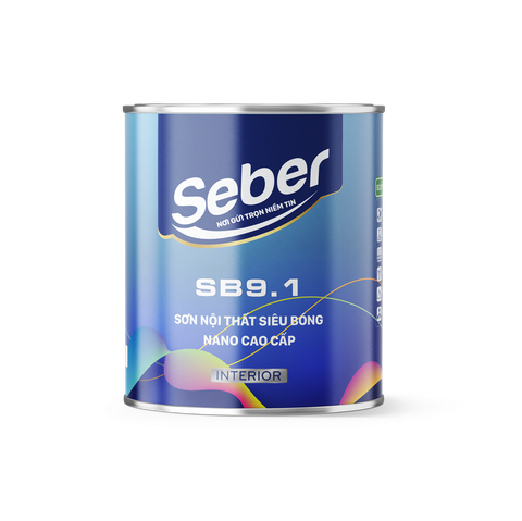 SƠN NỘI THẤT SIÊU BÓNG NANO CAO CẤP SB9.1