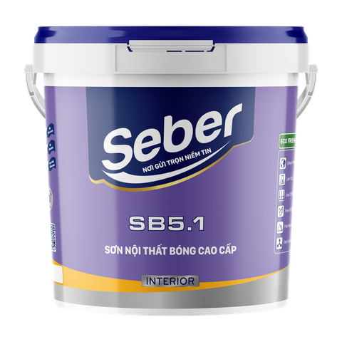 SƠN NỘI THẤT BÓNG SB5.1