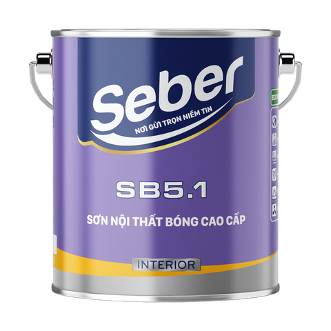 SƠN NỘI THẤT BÓNG SB5.1