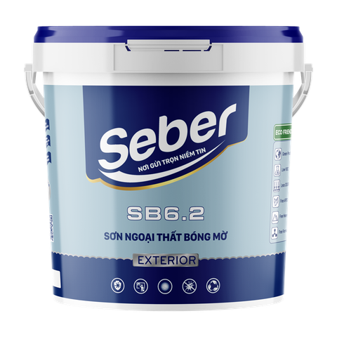 SƠN NGOẠI THẤT BÓNG MỜ SB6.2