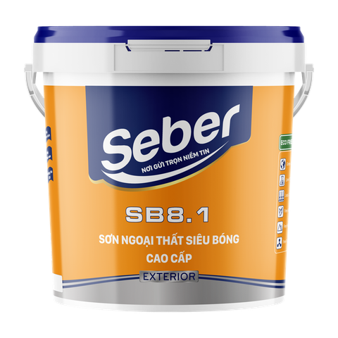SƠN NGOẠI THÂT SIÊU BÓNG SB8.1