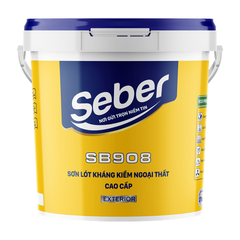 SƠN LÓT KHÁNG KIỀM NGOẠI THẤT CAO CẤP SB908