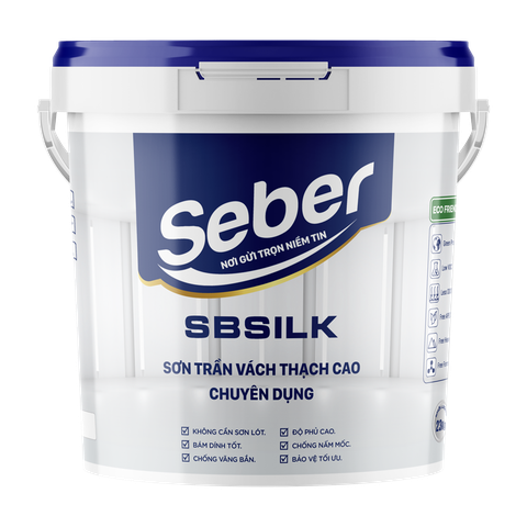 SƠN TRẦN VÁCH THẠCH CAO SBSILK