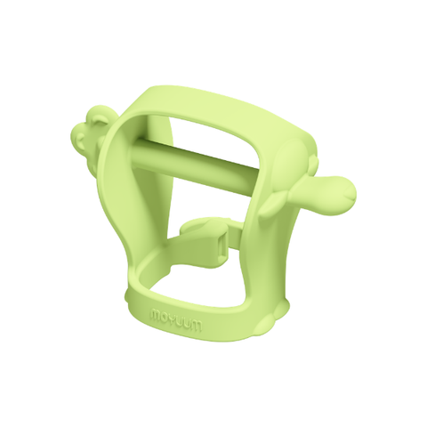 Gặm nướu silicone Moyuum - 3M+ - Hình cừu - Xanh/Đỏ