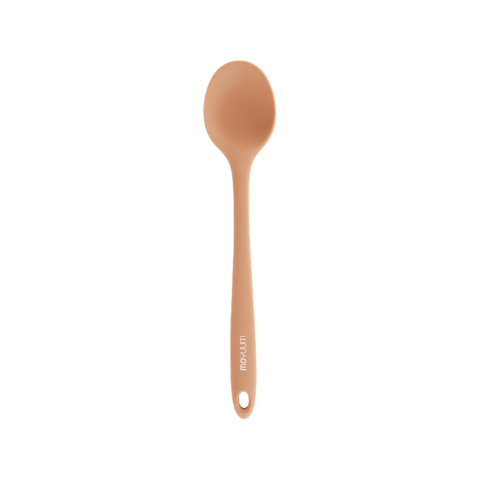 Thìa nấu silicone Moyuum - Đỏ/Vàng/Xám
