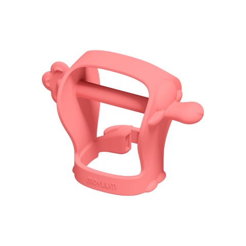 Gặm nướu silicone Moyuum - 3M+ - Hình cừu - Xanh/Đỏ