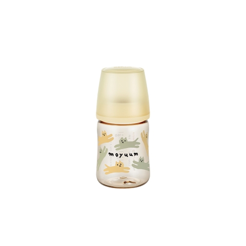Thế hệ 3 - Bình PPSU Moyuum - Mẫu mèo - 170ml