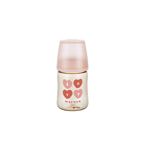 Thế hệ 3 - Bình PPSU Moyuum - Mẫu tim đỏ - 170ml