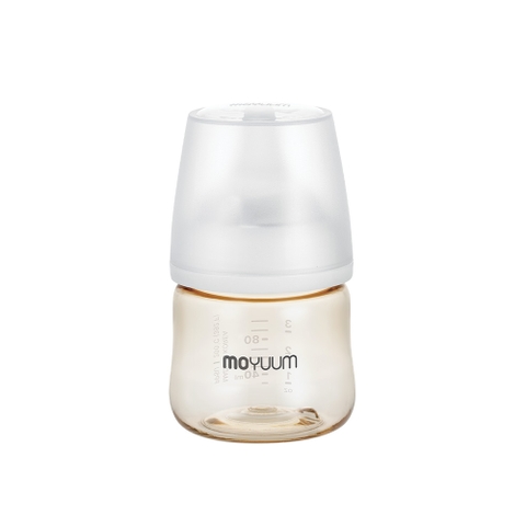 Thế hệ 3 - Bình PPSU Moyuum - Mẫu trơn - 80ml
