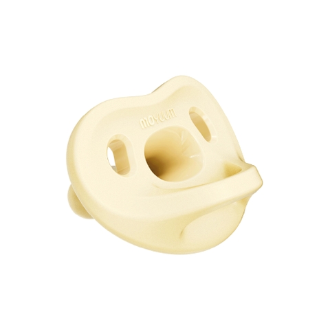 Ty ngậm 100% silicone Moyuum - 3-6m - Màu vàng