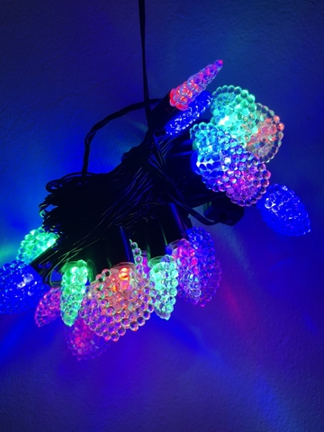 Đèn led dây trang trí các mẫu, hình ngôi sao, hình cây thông, hình kim cương, nháy sáng nhiều màu