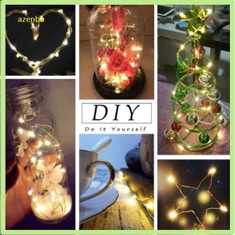 Dây đèn led 3 chế độ, led pin, led đom đóm fairy light trang trí quà sinh nhật, giỏ quà, decor...