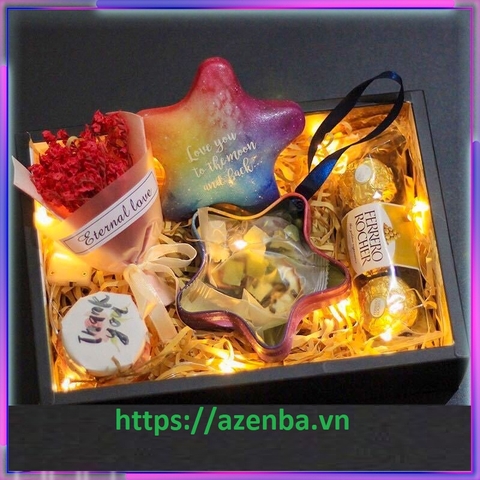 Dây đèn led 3 chế độ, led pin, led đom đóm fairy light trang trí quà sinh nhật, giỏ quà, decor...