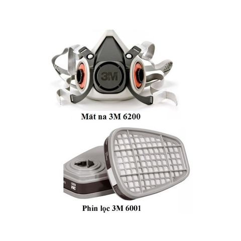 Mặt nạ chống hôi thối 3M6200