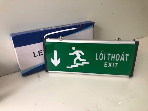 Đèn exit 2 mặt có chỉ hướng (kkđ)