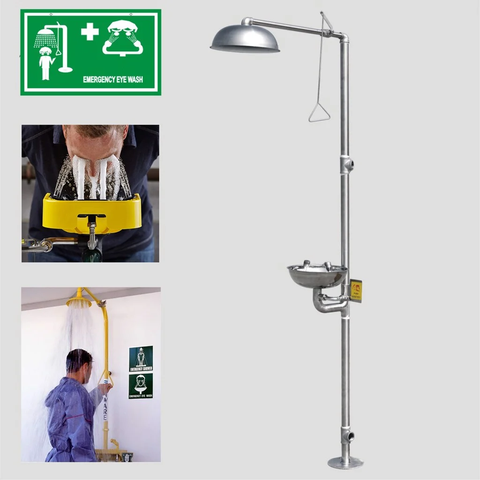 Bồn rửa mắt kết hợp cây tắm BRMGR01