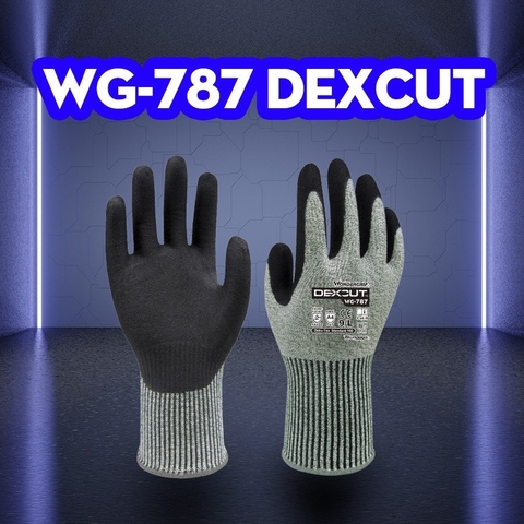 Găng Tay Chống Cắt Wonder Grip WG-787 phủ nitrile