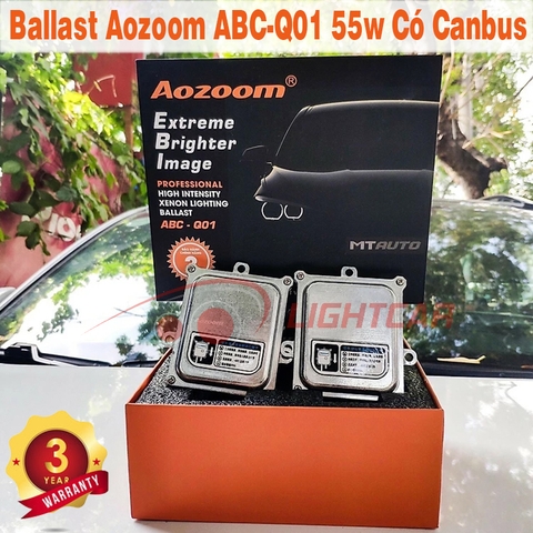 Ballast Canbus Aozoom ABC-Q01 55w Kích Sáng Nhanh Chính Hãng