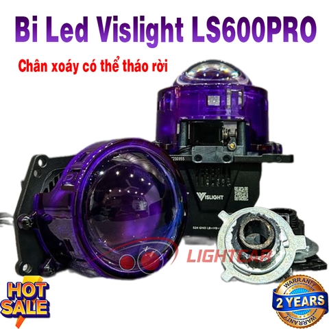 Bi pha Led Vislight LS600 Pro - Chân Xoáy Tháo Rời