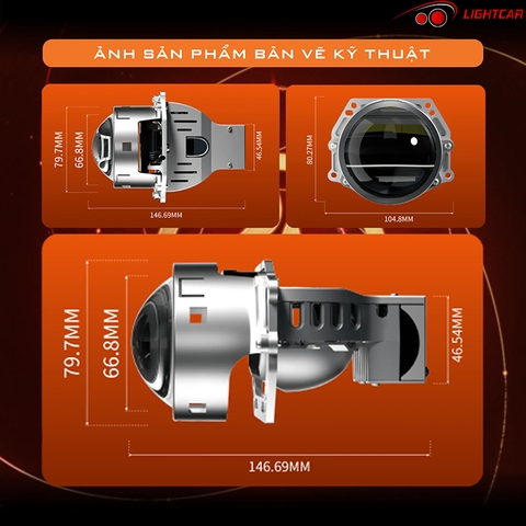 Bi Led Ember Aozoom Chính Hãng