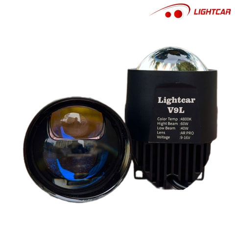 Bi Led Gầm Có Laser V9L , Nhiệt Màu 4800K Siêu Bám Đường