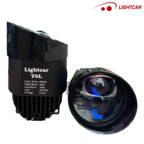 Bi Led Gầm Có Laser V9L , Nhiệt Màu 4800K Siêu Bám Đường