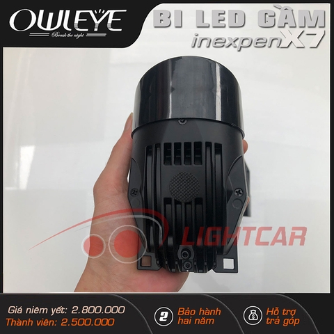 Bi Led Gầm Owleye INEXPEN X7 Nhiệt Màu 4800K