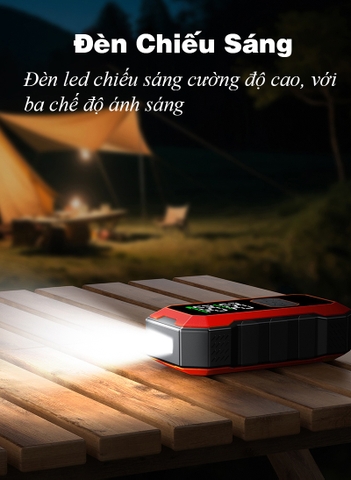 Bơm Lốp Và Kích Bình Đa Năng LightCar N5