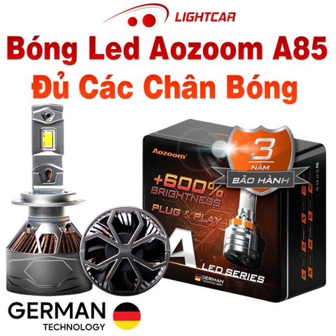 Bóng Led Aozoom A85 Chính Hãng , Đủ Các Chân Bóng