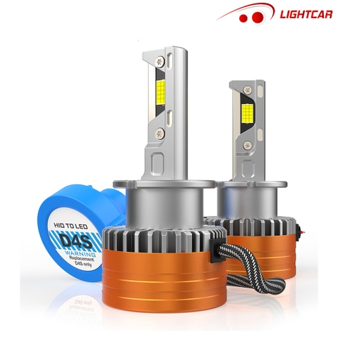 Bóng Led Chân D4S Cao Cấp , LightCar V6 D4S Siêu Sáng 55W