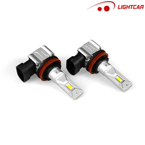 Bóng Led Gầm 2 Chế Độ Màu Trắng Vàng LightCar V1 Chân H11