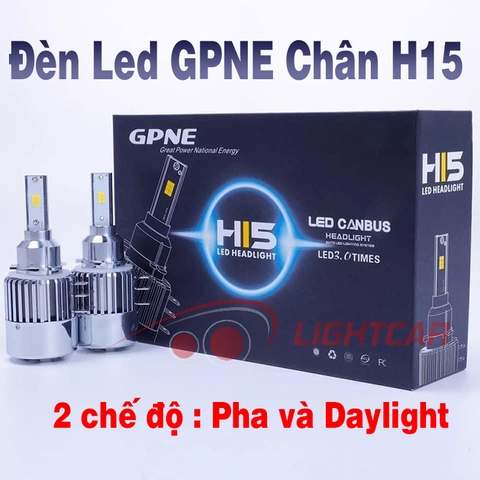 Đèn Led Tăng Sáng GPNE chân H15 Chính Hãng