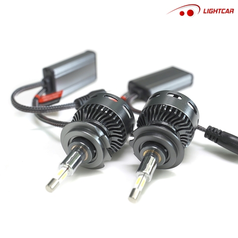 BÓNG LED Ô TÔ 360 ĐỘ CHO BI CẦU LIGHTCAR A360 V5 CHÂN H7