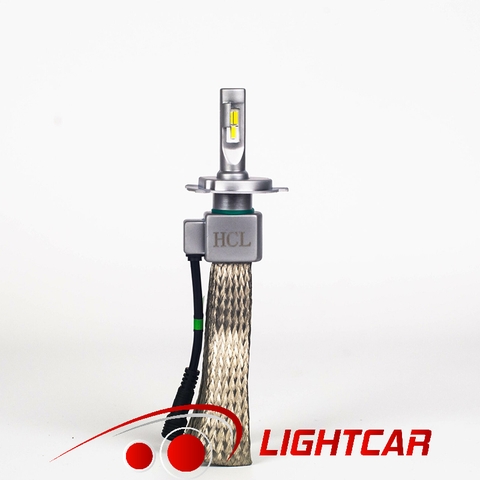 Bóng LED Pha 3 Chế Độ Màu S8 Siêu Sáng, Tản Nhiệt Lưới Nhôm