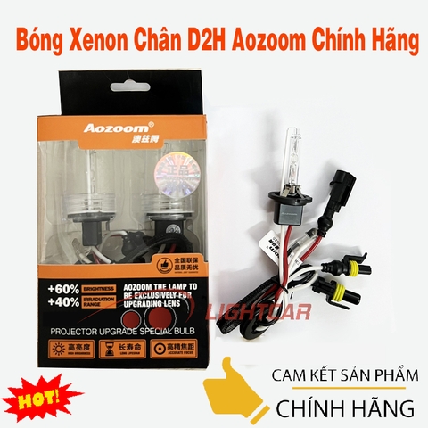 Bóng Xenon Chân D2H Aozoom Chính Hãng