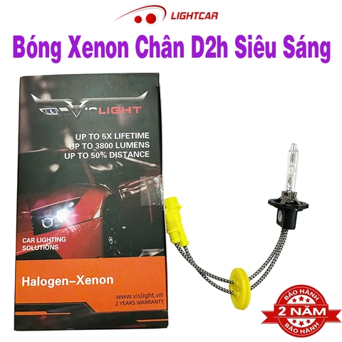 Bóng Xenon Chân D2H Vislight Chính Hãng