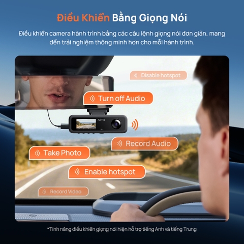 Camera Hành Trình 70mai T400 , 3 Mắt Ghi Hình Trước Sau Và Trong Xe