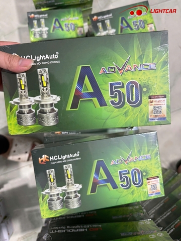 Đèn Led A50 Advance 60W Đủ Các Chân Bóng , Cho Xe Con Và Xe Tải