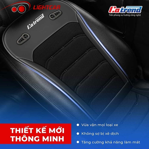 Lót Ghế Thổi Hơi Làm Mát Ghế Ô Tô , Đệm Ghế Làm Mát Catrend Chính Hãng