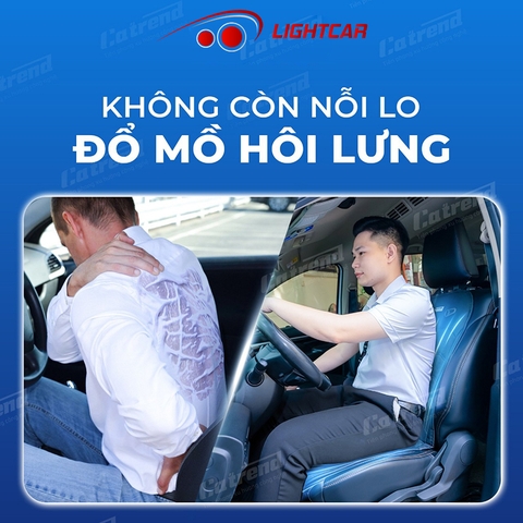 Lót Ghế Thổi Hơi Làm Mát Ghế Ô Tô , Đệm Ghế Làm Mát Catrend Chính Hãng