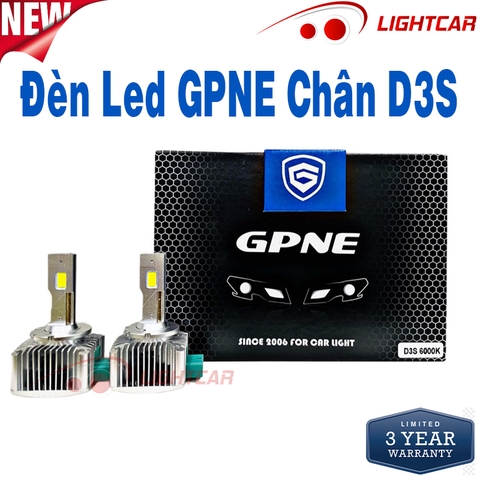 Bóng Led GPNE Chân D3S Siêu Sáng Chính Hãng