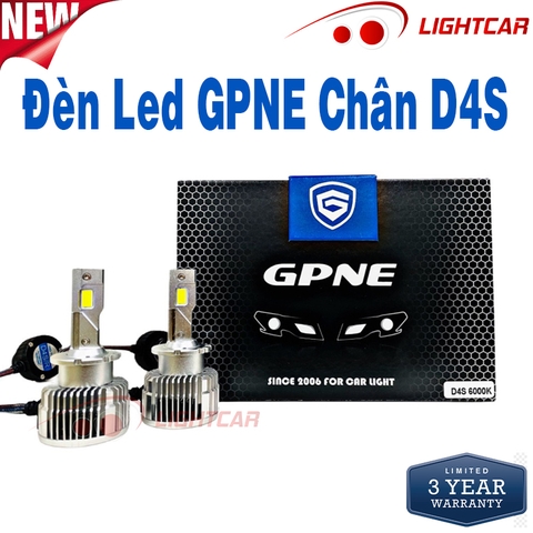 Bóng Led GPNE Chân D4S Siêu Sáng Chính Hãng