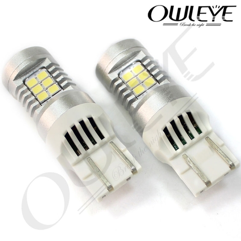ĐÈN LED Ô TÔ OWLEYE T20 7443 , ĐÈN ĐỊNH VỊ BAN NGÀY, ĐÈN TÍN HIỆU SIÊU SÁNG CHÍNH HÃNG
