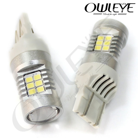 ĐÈN LED Ô TÔ OWLEYE T20 7443 , ĐÈN ĐỊNH VỊ BAN NGÀY, ĐÈN TÍN HIỆU SIÊU SÁNG CHÍNH HÃNG