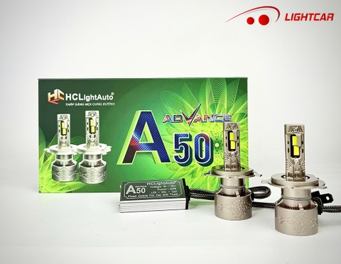 Đèn Led A50 Advance 60W Đủ Các Chân Bóng , Cho Xe Con Và Xe Tải