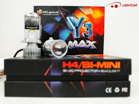 BI LED LASER MINI Y3 MAX | BI CẦU MINI CHO XE CON VÀ XE TẢI 12V - 24V