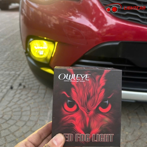 Bóng Led Gầm 2 Chế Độ Màu Trắng Vàng OWLEYE A412 Chân PSX24 , Bóng Led Gầm Xe Vinfast Fadil