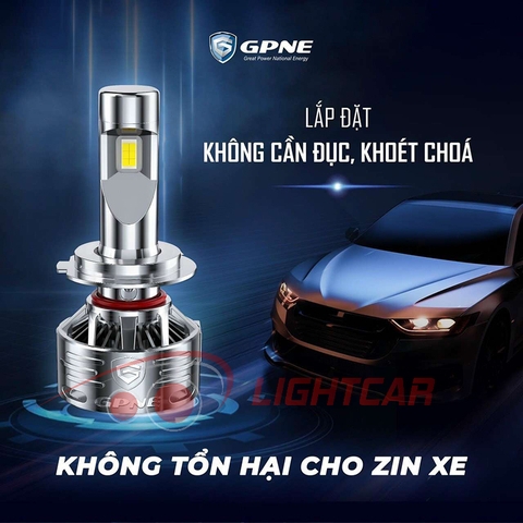 Bóng Led GPNE R4 55W Chân HB4-9006 Chính Hãng