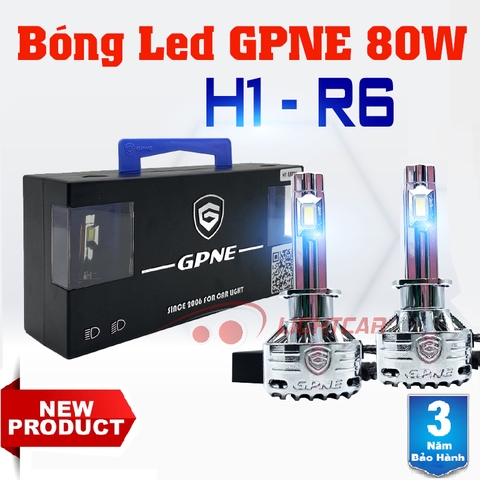 Bóng Đèn Led Tăng Sáng GPNE H1 – R6 80W Chính Hãng